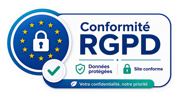 Conformité RGPD — données protégées, site conforme